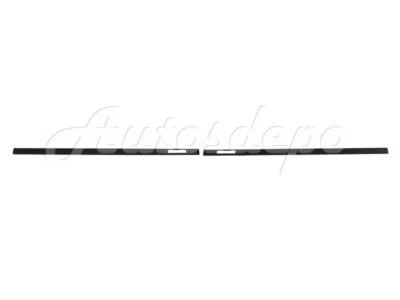 PARA BMW E39 M5 2000-2003 MOLDURA PUERTA DELANTERA DERECHA Y DERECHA NEGRA (CON AGUJERO EMLEM) Foto 1 de 3