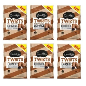 916667 6 X 200G BOLSA DARRELL LEA LECHE CHOCOLATE REGALIZ GIROS DULCE TRATO - Imagen 1 de 3