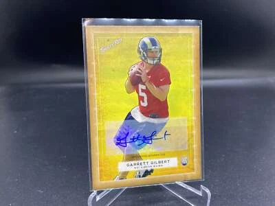 Garrett Gilbert 2014 Topps Turkey Red Auto #88 Texas SMU Rams RC Rookie - Image 1 of 2