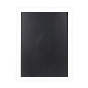 Stiles 16"x12" Magnetic Letter Board Set, 100 1" Natural Magnet Letters, Black - Picture 1 of 18