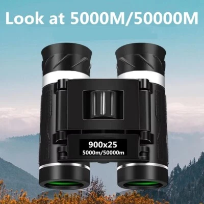 900x25 HD 10X Powerful Binocular Magnification Super Zoom Telescope Vision - Image 1 of 4