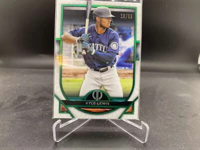 Kyle Lewis 2021 Topps Tribute Green #10 /99 Mariners - Image 1 of 2