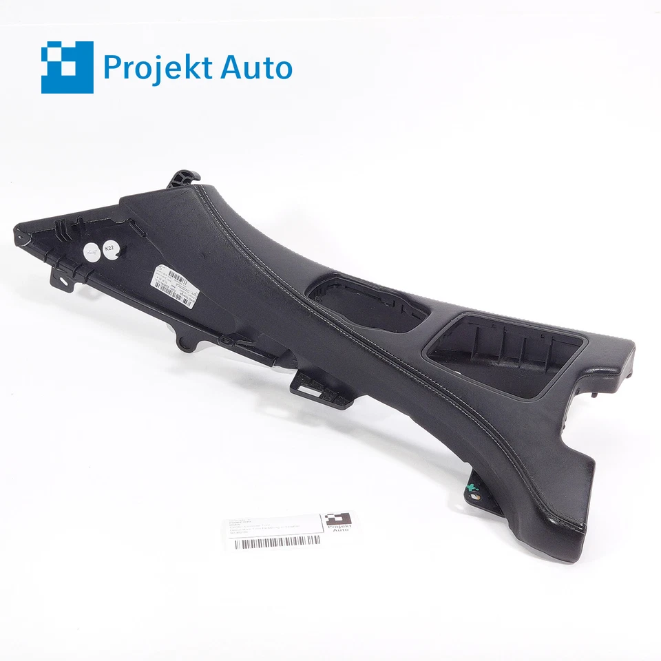 Consola central BMW 12-19 OEM moldura negra napa contraste 650i 9238280 F13 F06 F12 Foto 1 de 4