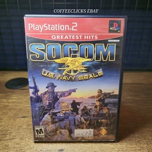 SOCOM: U.S. Navy SEALs (Sony PlayStation 2, 2003) No Manual - Picture 1 of 8