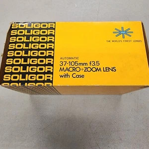 Soligor 37-105mm f3.5 Macro+Zoom Lens With Case - Picture 1 of 5