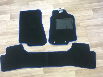 Front & Rear Carpet Floor Mats w/Blue Binding for Ford Falcon/Fairmont BA & BF - image 1 of 4
