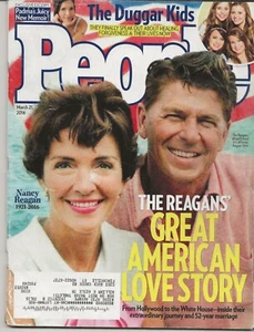 People Magazine (3-21-2016) Tribute to the Reagans - Imagen 1 de 2