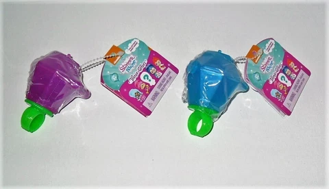 NICKELODEON SHIMMER AND SHINE TEENIE GENIES RINGS LOT OF (2) BLUE & PURPLE Cover