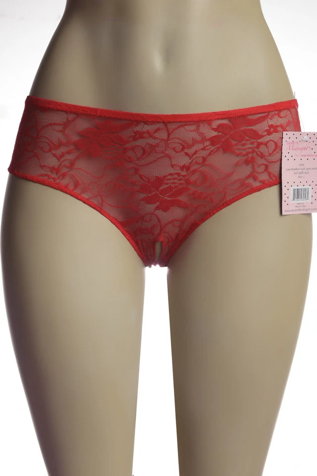 Pantalones Cortos de Encaje Niño Sin Entrepierna Volantes Traseros Regular y Plus S M L 1X/2X 3X/4X 9294 Foto 1 de 4