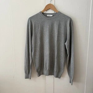 Suitsupply Herren Baumwolle Seide Mischung Pullover Sweater Gr. L Quiet Luxus Old Money - Bild 1 von 12