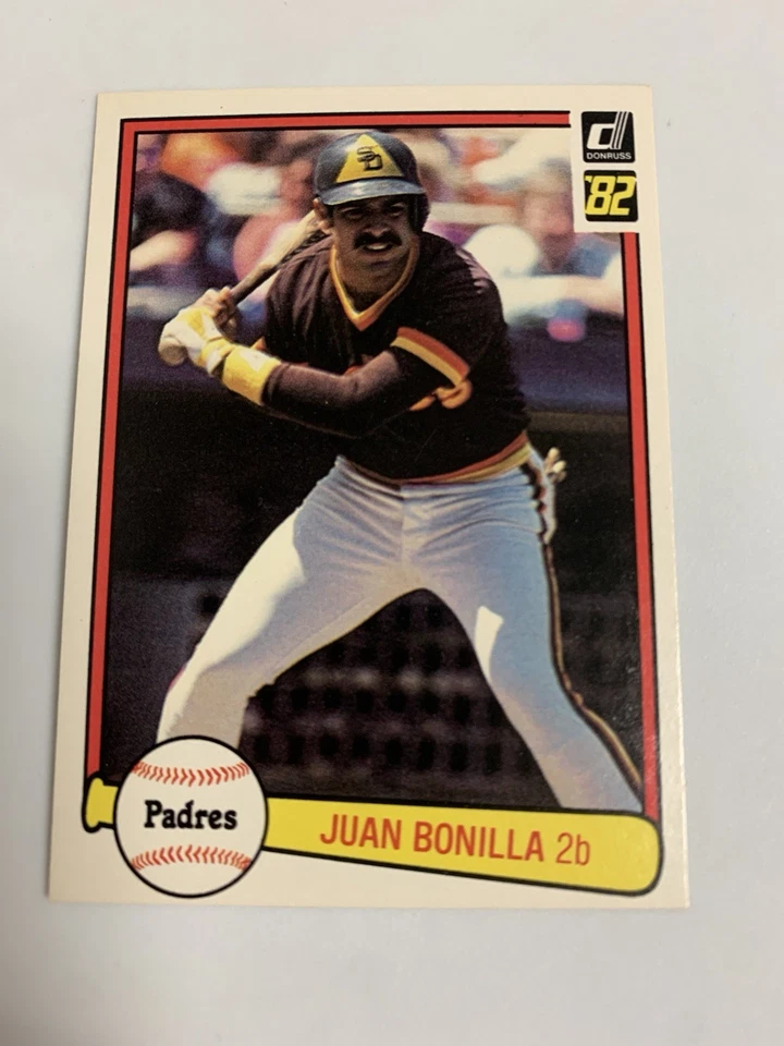 1982 Donruss San Diego Padres Juan Bonilla - Image 1 of 1