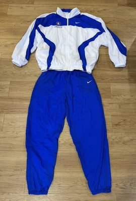 Calça jaqueta vintage anos 90 Nike USMS US Masters 2001 equipe de natação tamanho X-Grande - Imagem 1 de 4