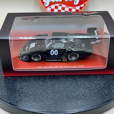 TSM 1/43 Porsche 935 K4 Interscope #00 1982 Black TSM114302 Resin model - Image 1 of 4