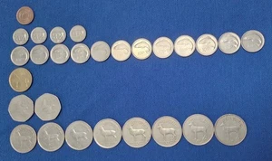 Irish Punt and Penny Coins Pre Euro - Picture 1 of 17