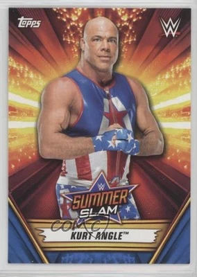 2019 Topps WWE Summerslam Blue /99 Kurt Angle #12 HOF - Image 1 of 2