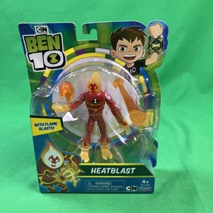 2019 Ben 10 - HEATBLAST - 5" Action Figure PLAYMATES TOYS Cartoon Network - Picture 1 of 6