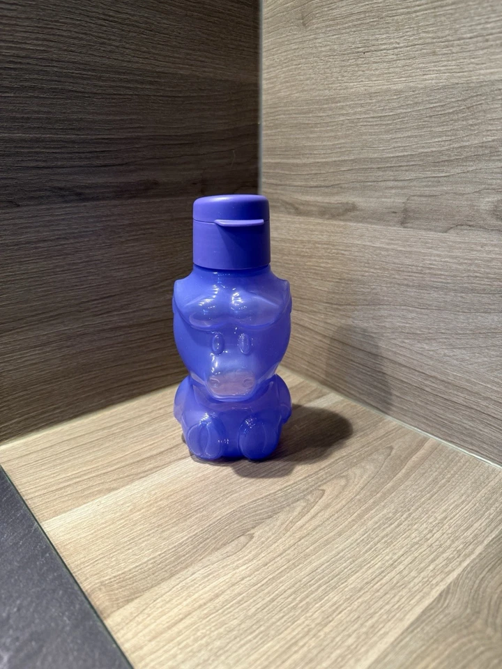 Tupperware ECO Trinkflasche für Kinder Lila Büffel 425ml NEU - Bild 1 von 4