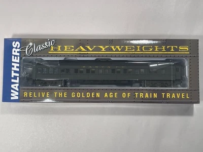 Walthers Pullman Heavyweight 3-2 Lounge-Obs Plan 3959D Santa Fe 932-10252 NOS - Image 1 of 4