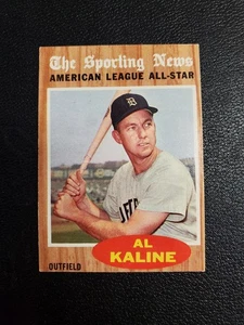 1962 Topps - Al Kaline #470 - EX All Star Ciao numero - Foto 1 di 3