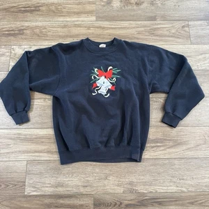 Vintage Pullover Weihnachten Urlaub Rundhalsausschnitt - Bild 1 von 7
