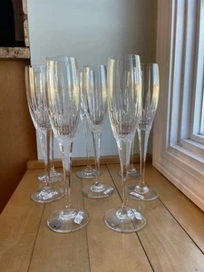 Mikasa Arctic Lights Champagne Flutes- 8 - Picture 1 of 3