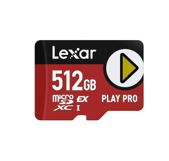 Lexar PLAY PRO microSDXC Express Card 512GB, microSDXC, high performance, mic... - Image 1 of 1