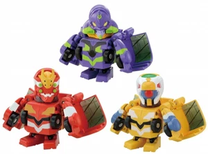 Transformers Q - QTC-02 - Evangelion 3 Figure Set - Picture 1 of 8