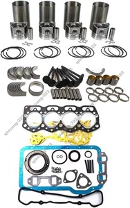 Overhaul Rebuild Kit Fits Mitsubishi KATO 4DR5 HD180G Excavator - Picture 1 of 5