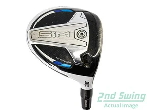 TaylorMade SIM Ti Fairway Wood 5 Wood 5W 19° Graphite X-Stiff Right 43.0in - Picture 1 of 8