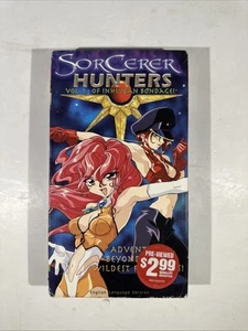 ADV Sorcerer Hunters  Vol. 1 Of Inhuman Bondage (VHS, 1998)  Anime English Sub  - Picture 1 of 6