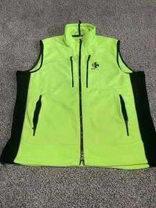 RLX Ralph Lauren Herren Full Zip Fleece Performance Weste Gr. XXL Neon Grün Golf - Bild 1 von 11