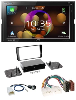 JVC DAB MP3 2DIN Bluetooth USB Autoradio für Subaru BRZ (2017-2020) - Bild 1 von 4