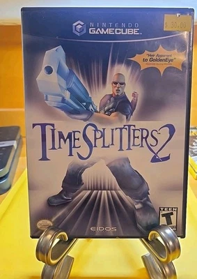 TimeSplitters 2 (Nintendo Gamecube) CIB completo disco incrível! - Imagem 1 de 3