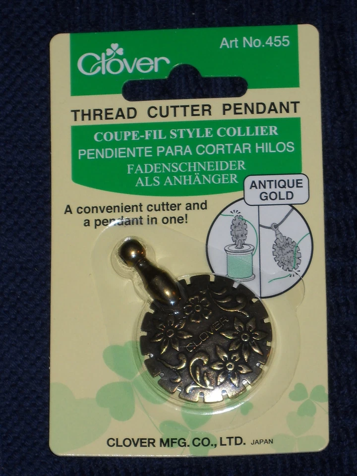 Thread Cutter Pendant by Clover NEW in Package - Image 1 of 2