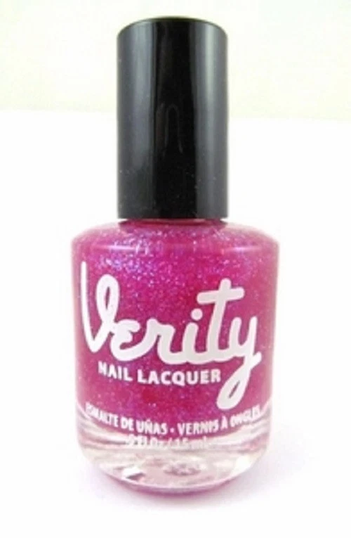 Verity Nail Lacquer - Pink Sparkles G22 - Glitter - Image 1 of 1