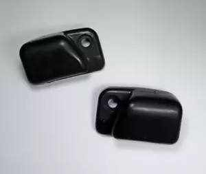 SUNVISOR VISOR CLIPS SET OF 2 PAIR VOLKSWAGEN T1 BUG & SUPER BEETLE 1967-1979 - Picture 1 of 2