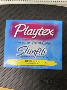 Playtex Gentle Glide SlimFits UnScented 20 Tampons - Picture 1 of 6