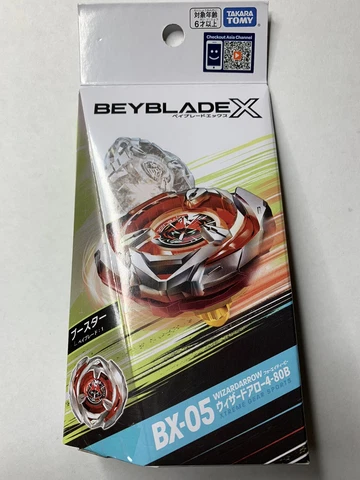 Takara Tomy Beyblade X | BX-05 Wizard Arrow 4-80B - Red - New - In Stock Cover
