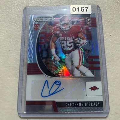 2020 Panini Prizm Draft Picks - Draft Picks Rookies Cheyenne O'Grady #270 Silver - Image 1 of 2