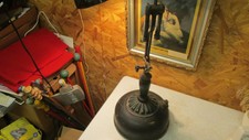 Antique Green Coleman Table Lamp No. 117 Parts