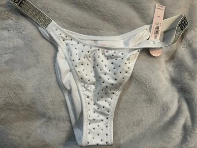 Victoria Secret CORREA BRILLO NOVIA PEQUEÑO BRASILEÑO FONDO DE BAÑO Foto 1 de 4