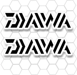 Daiwa Black Graphics Marine Decals Professional Vinyl - Picture 1 of 1