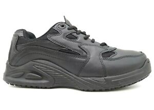 41.5 $69 Details about   SFC Shoes for Crews Aurora Black Leather 9043 Size 10