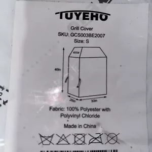 Heavy Duty 30" Small Grill Cover - Black - Picture 1 of 1