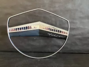 Volvo Amazon Genuine Steering Wheel Chrome Horn Ring 664415 Vintage 1959-1967 - Picture 1 of 8
