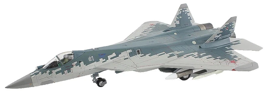 Su-57 Felon, Forza Aerea Russa, Blu 01, Russia 2019, 1:72 Hobby Master - Immagine 1 di 4