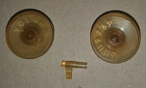 Retro Vintage Knobs 1959 Philco Model H762-124 AM Clock Radio - Picture 1 of 2