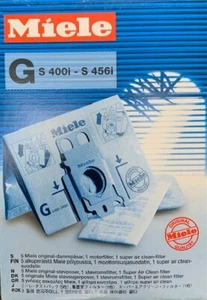 Miele Type G bags exactly the same as H Vacuum Cleaner Bags 5 Pack + 2 Filters - Picture 1 of 3
