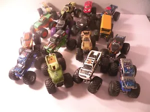 16 Monster Jam Trucks 1:64 Brutus Spiderman Metal Mulisha Mohawk Warrior +++D - Picture 1 of 9