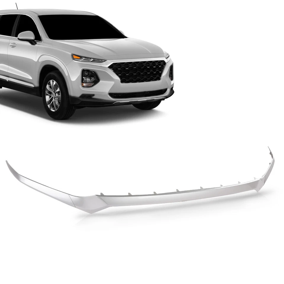 Fit For 19-20 Hyundai Fe Sport Front Grille Molding & Headlight Moldings Santa - Image 1 of 4